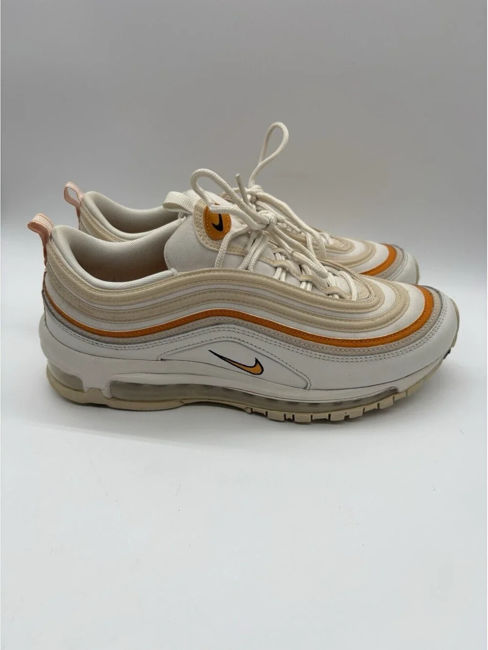 Nike Air Max 97 Shoes Women's 10 Phantom Light Curry Athletic Retro Run Running